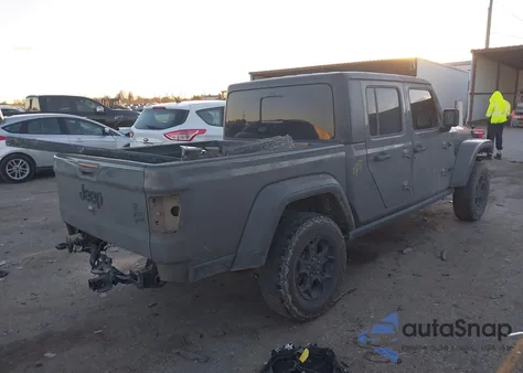 2023 Jeep Gladiator Willys 4X4 z USA, uszkodzony, nr VIN 1C6HJTAG5PL556687